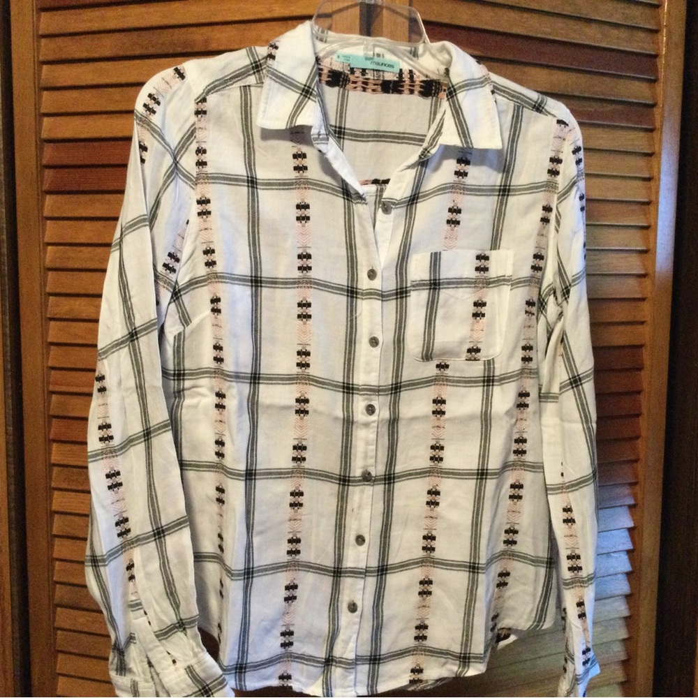 Maurice’s button down shirt